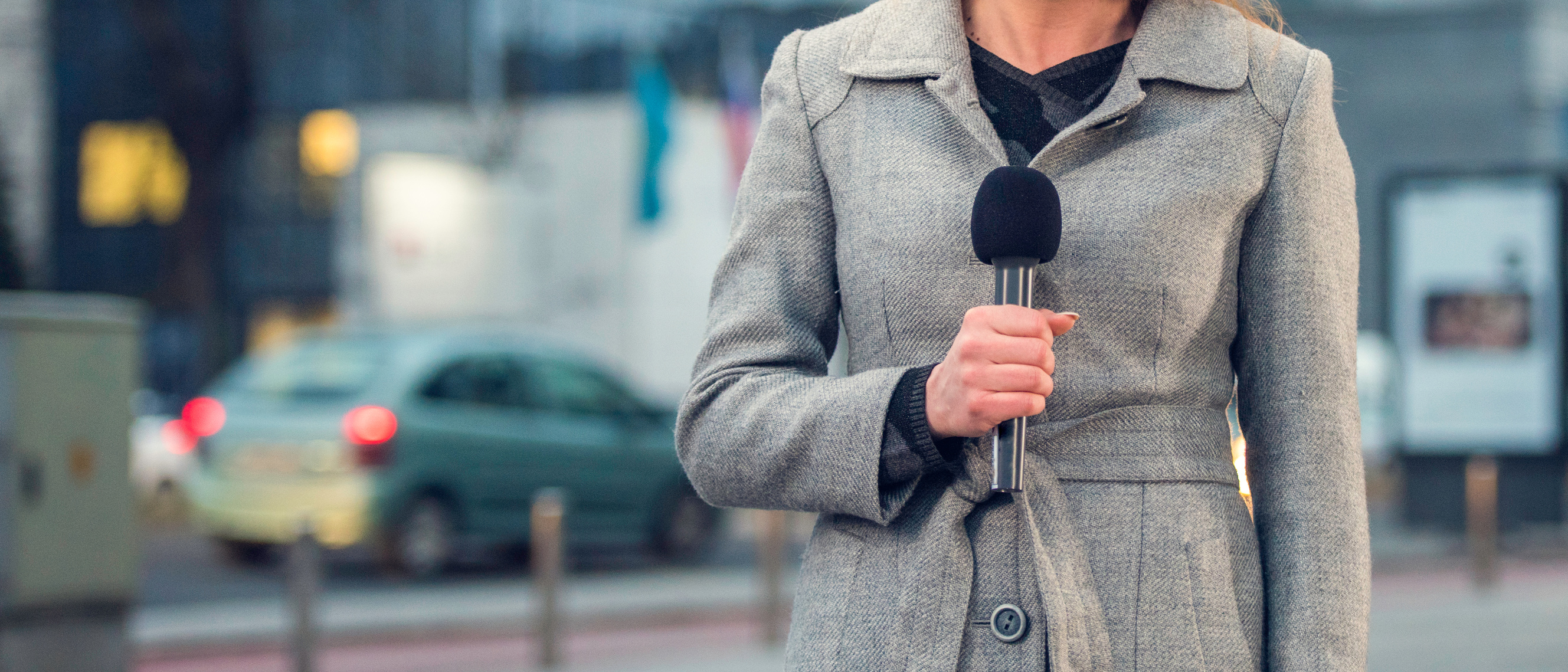 Female journalist